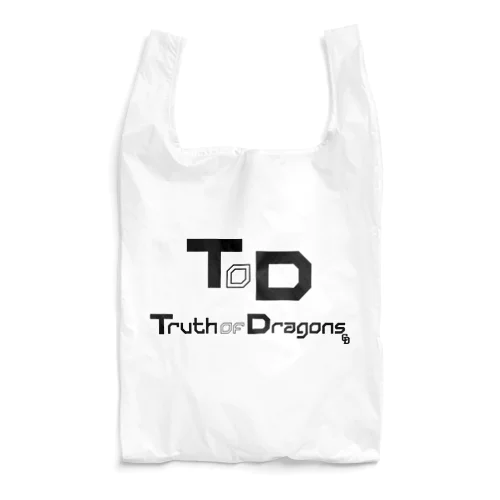 【NEW】Truth of Dragons2023 ロゴ黒小物グッズ エコバッグ