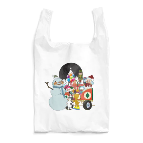 クリスマスオンパレード Reusable Bag