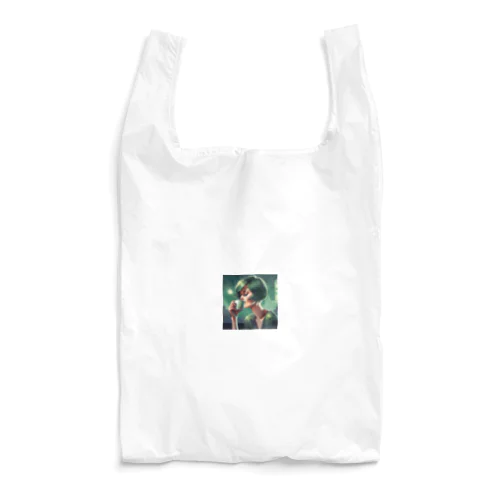 クールビューティーグリーン Reusable Bag