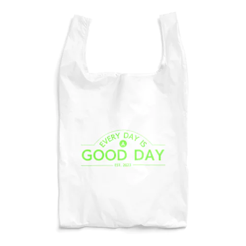 日日是好日（ライムグリーン） Reusable Bag