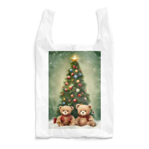 テディーベア兄弟のクリスマス Reusable Bag