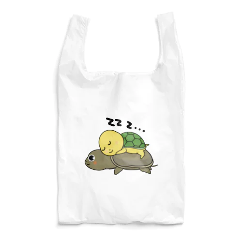 すっぽんと緑亀 Reusable Bag