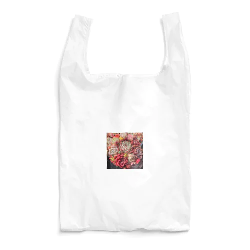 華やかなエケベリア Reusable Bag