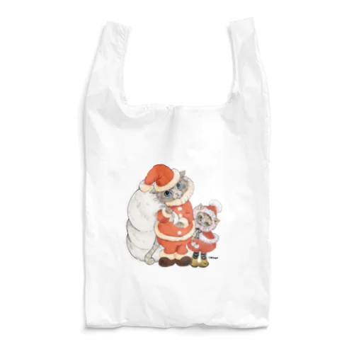 兄妹サンタにゃんこ(クリスマス限定） Reusable Bag