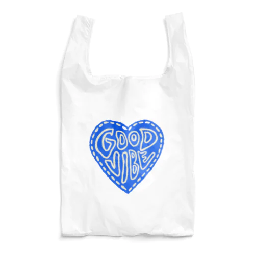 Good vibe: Blue Reusable Bag