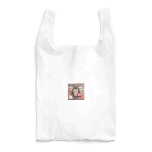 ショッピングフクロウ Reusable Bag