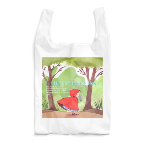 おばあさんのお家へ向かう赤ずきんちゃん Reusable Bag