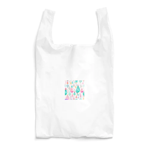 クリスマスのアート Reusable Bag