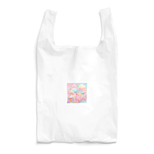 キノコのアート Reusable Bag