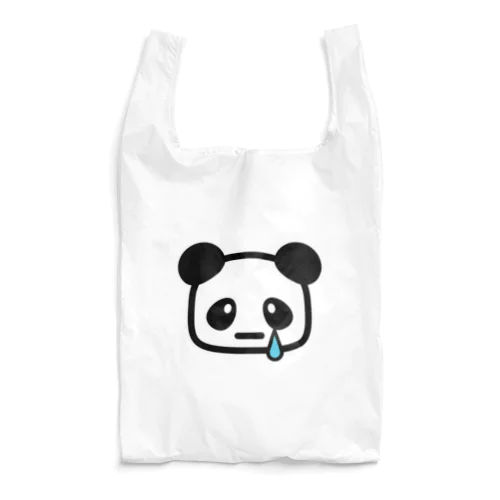 ぱんだのロックも泣いちゃった Reusable Bag