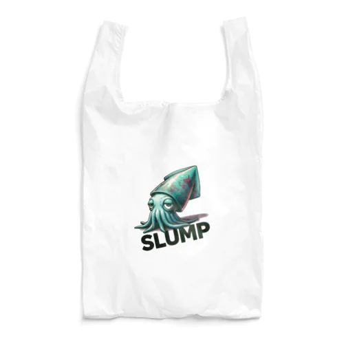 スランプのイカ Reusable Bag