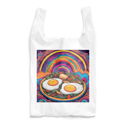 PSYCHEDELIC目玉焼き Reusable Bag