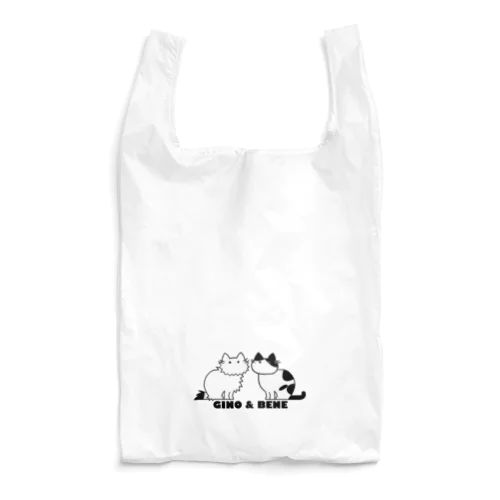 兄弟ねこのぽってりボディ Reusable Bag