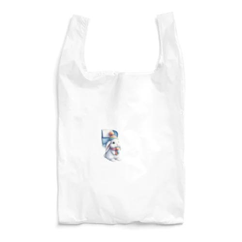 Sitting rabbit（座るウサギ） Reusable Bag