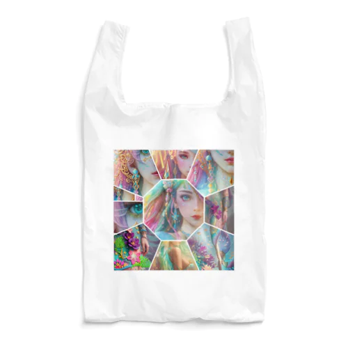 cutie mermaid REINA WORLD Reusable Bag