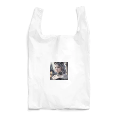 「猫耳の魔女の叡智と冒険」 ： "The Wisdom and Adventure of the Cat-Eared Witch" Reusable Bag