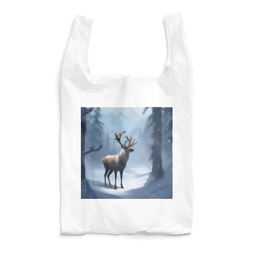 クリスマスのトナカイ Reusable Bag