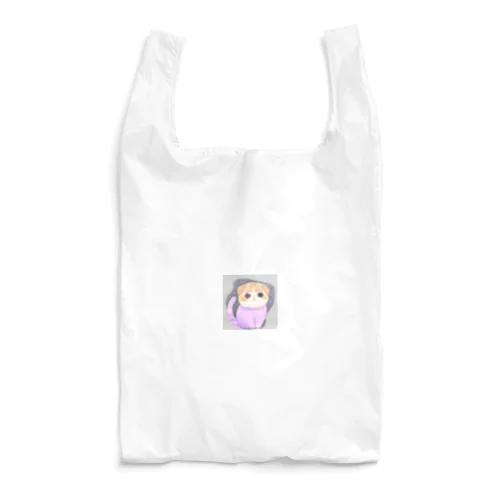 キラキラお目々のスコティッシュフォールド Reusable Bag