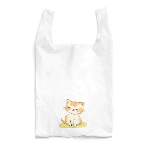 かわいい猫の癒しグッズ Reusable Bag