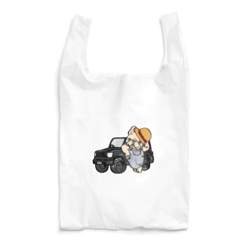 アウトドア大好きフレブルちゃん Reusable Bag