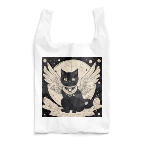 宇宙黒猫キョロちゃん(ノスタルジー) Reusable Bag