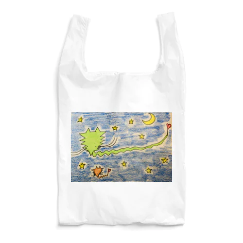 龍ポンと親分 Reusable Bag