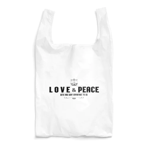 つりあう天秤（LOVE & PEACE) Reusable Bag