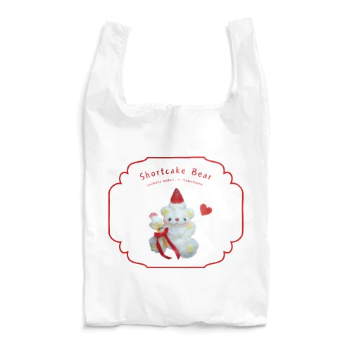 【背景透明】Shortcake Bear -naimono nedari. × いとわたあめ- Reusable Bag