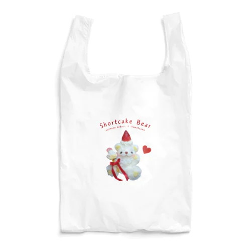 Shortcake Bear -naimono nedari. × いとわたあめ- Reusable Bag