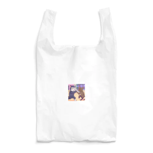 タイマン猫 Reusable Bag