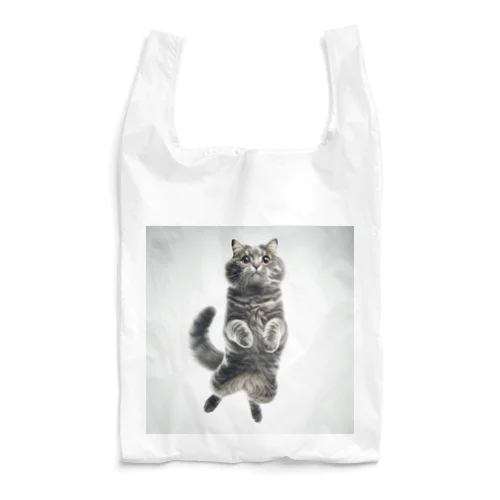 猫ジャンプ Reusable Bag