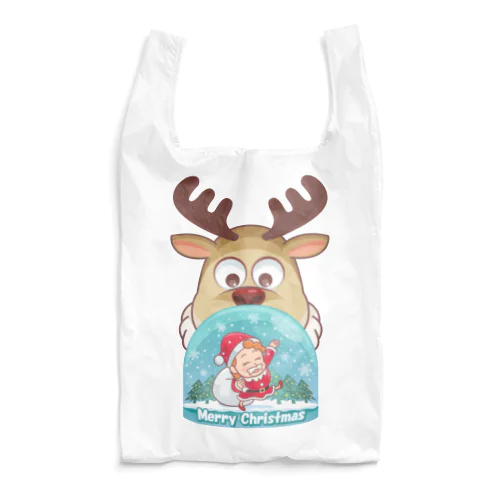 クリスマスマディ　スノードーム Reusable Bag