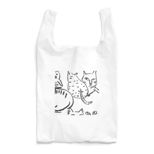 墨ねこ Reusable Bag