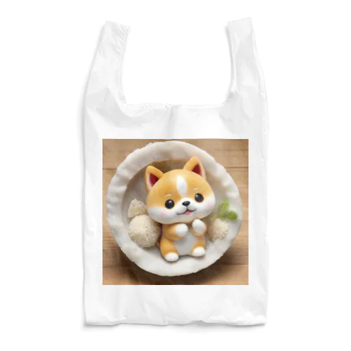 おむすび三角顔のしばちゃんワンプレート Reusable Bag