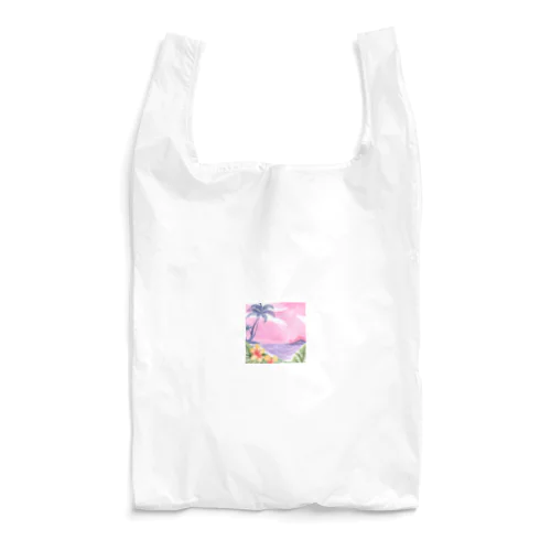 Hawaii　海とハイビスカス Reusable Bag