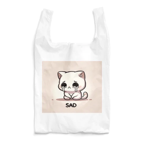 悲しいねこさん Reusable Bag