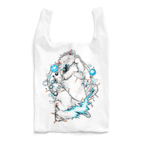 イルミネーションキャット　ホリデー Reusable Bag