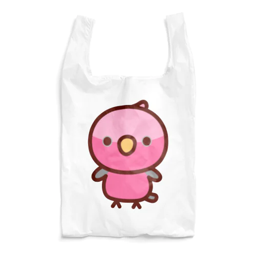 モモイロインコ Reusable Bag