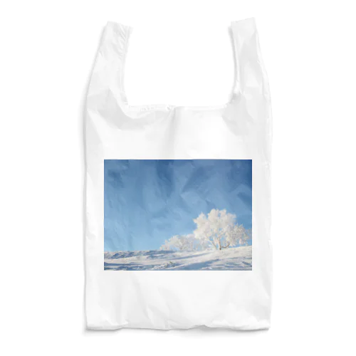 樹氷と青空 Reusable Bag