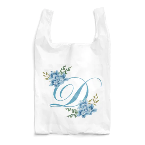 大人可愛いイニシャルグッズD Reusable Bag