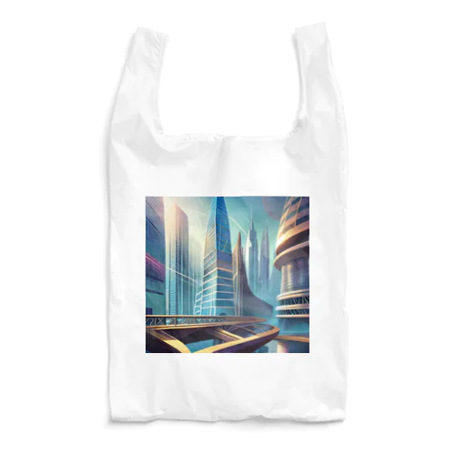 ジオメトリック都市 Reusable Bag