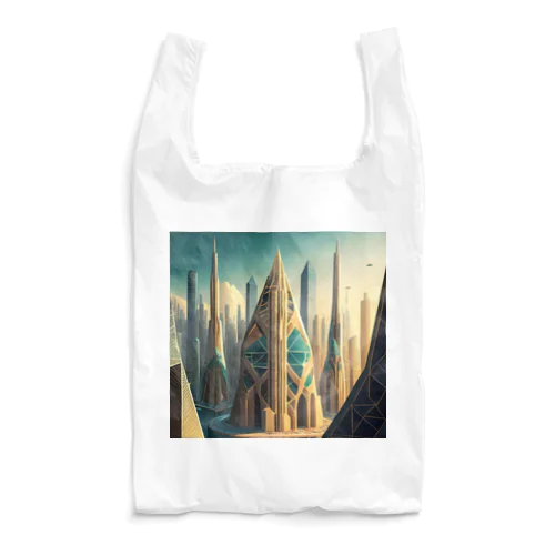 ジオメトリック都市 Reusable Bag