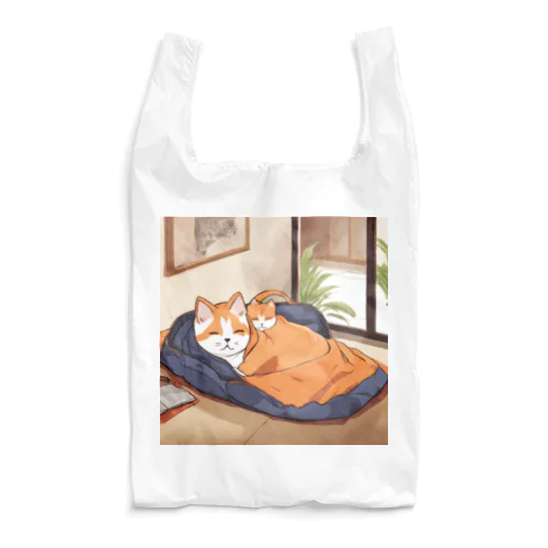 まったり猫の親子 Reusable Bag