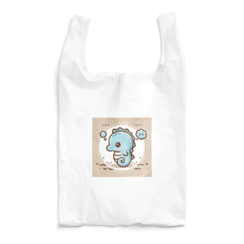 かわいいタツノオトシゴ４ Reusable Bag