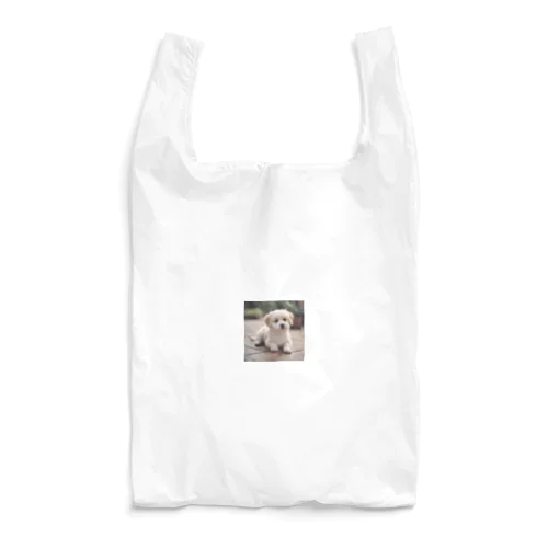 可愛い犬のイラストグッズ Reusable Bag