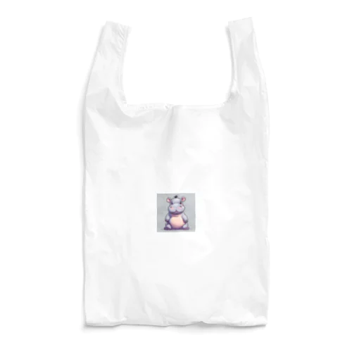 かわいいカバのグッズ Reusable Bag