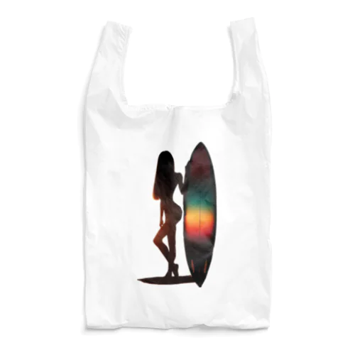 サーフィン女子 Reusable Bag