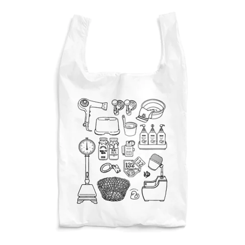 銭湯・温泉を愛する人のためのお風呂屋さんに持ってこバッグ  Reusable Bag