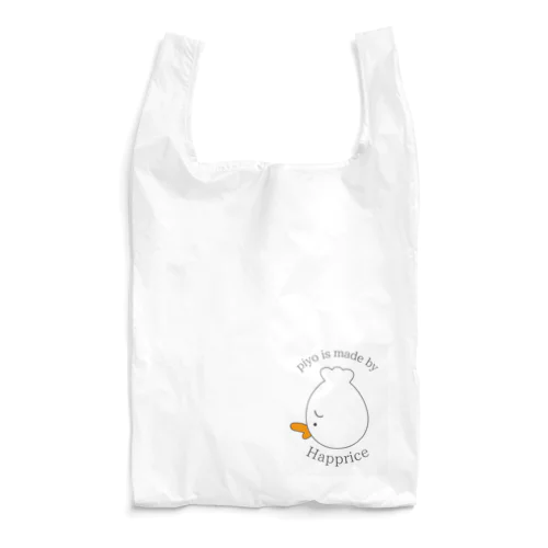 お困りピヨ(black) Reusable Bag