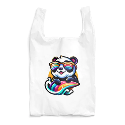 サーフパンダ_Blue SHORELINE Reusable Bag